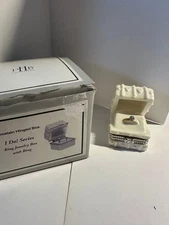 PHB Midwest of Cannon Falls Porcelain Hinged Box I Do! Series Ring Jewelry Box