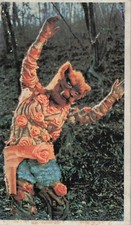 Ultraman Kaiju Monster Menko Card 67892 Japanese Tokusatsu Vintage