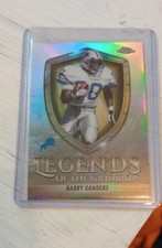 2024 Topps Chrome - Legends of the Gridiron Barry Sanders #LOG-18 Refractor
