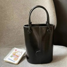 Eimerform Tasche Damen Handtasche Schulter Umhängetasche Elegante Retro