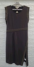 New Michael Kors Studded Matte Jersey Dress Size XL