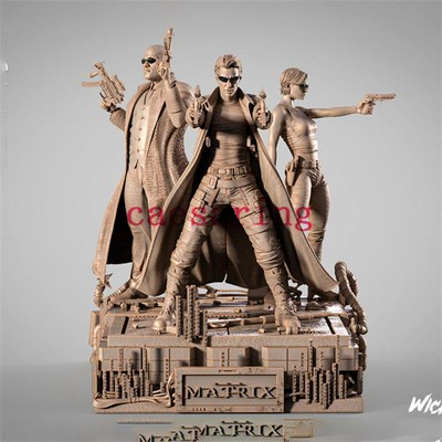 The Matrix 3D Printing Figure Unpainted Model GK Sculpture Blank Kit New Stock
