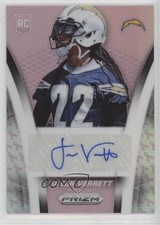 2014 Panini Prizm Auto Rookie Pink Prizm 57/100 Jason Verrett #AR-JV Auto 0v1