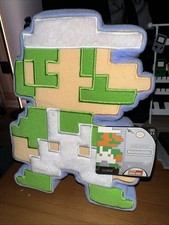 Super Mario 8 Bit LUIGI Plush Toy 9" World Of Nintendo 2015 Jakks New With Tag