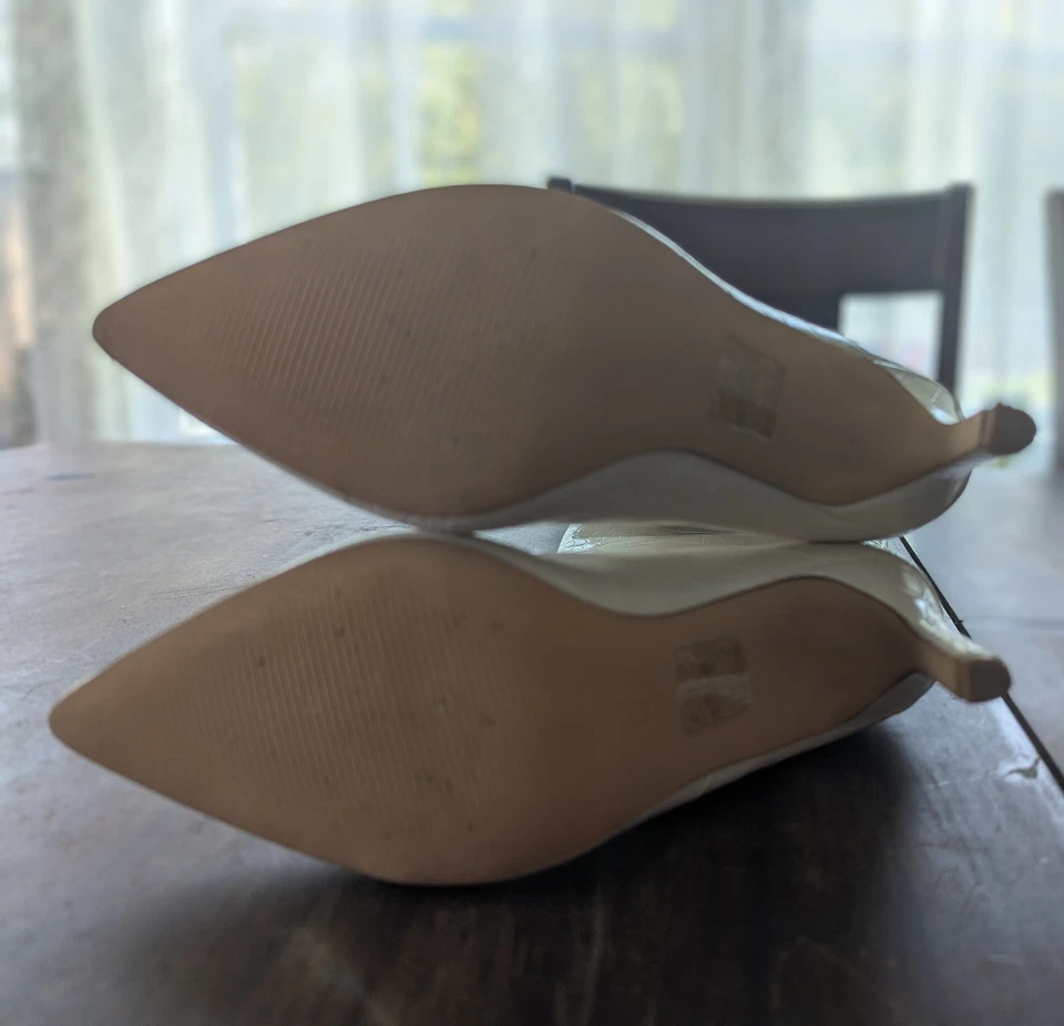 Botas hasta la rodilla Missguided blancas Foto 4 de 4