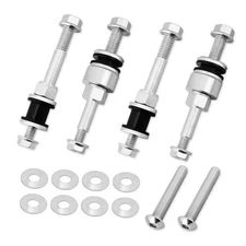  Detachables Docking Hardware Kit fits for Harley Softail 2003-2017 FLSTC,2005 