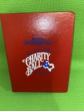 VTG Cattle Baron’s Ball The Best Little Charity Ball In Texas 1985 Cookbook