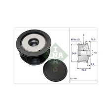 Poulies diverses Opel ZAFIRA