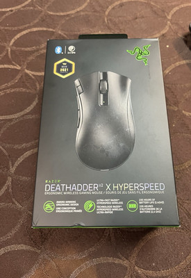 Razer DeathAdder V2 14000 Gaming Mouse - Black (RZ01-04130100-R3U1) NEW/SEALED