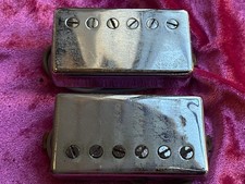1973 Maxon JAZZ & ROCK Humbucker Pair MIJ Greco Vintage PAF Style Pickups Set