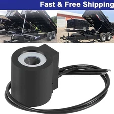 10238-66 12V DC 1/2" Hole Solenoid Coil 16W Hydraulic Power Unit Lift Dumprn
