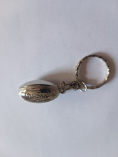 Porte-clés Ballon métal Rugby WALTER SPANGHERO Keychain vintage 80'