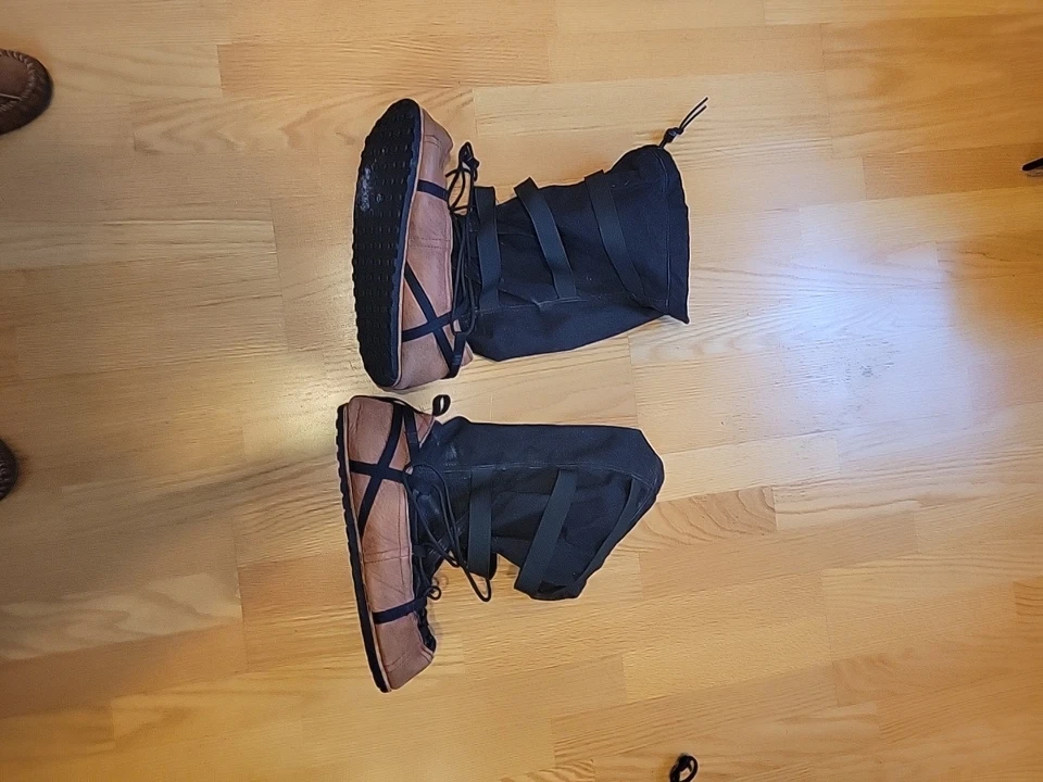 Empire Wool And Canvas Handmade BOOTS Mukluk. Size 9.5-11. 10, 10.5 - Image 3 of 4