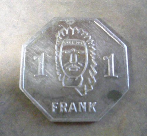 VINTAGE FRANKOMA POTTERY TRADE TOKEN SAPULPA OKLAHOMA