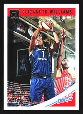 2019 Donruss WNBA #21 Elizabeth Williams Silver Press Proof #/199