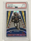 2006 TOPPS TOM BRADY, #HM3, HOBBY MASTERS INSERT, GRADED PSA 8 NM-MT, GOAT