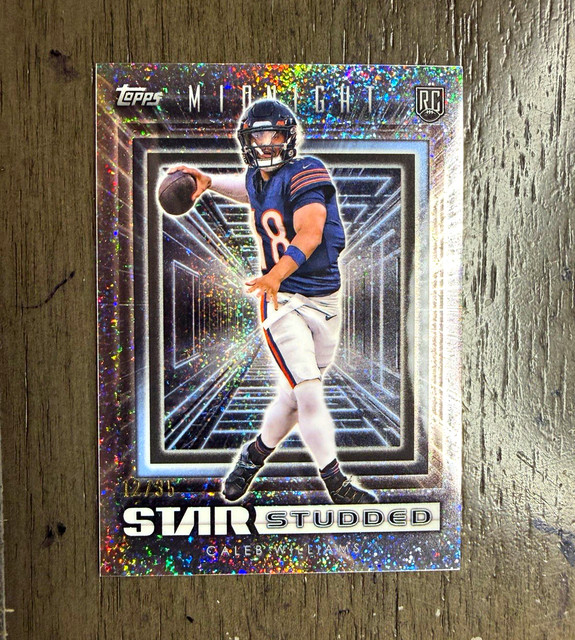 Topps 2024 Midnight Star Studded Caleb Williams #SS-1 RC Bears Moonrise /35