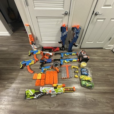   HUGE NERF RIVAL & ELITE LOT   PRO SENDER, NEMESIS, MAGS, AMMO & MORE  