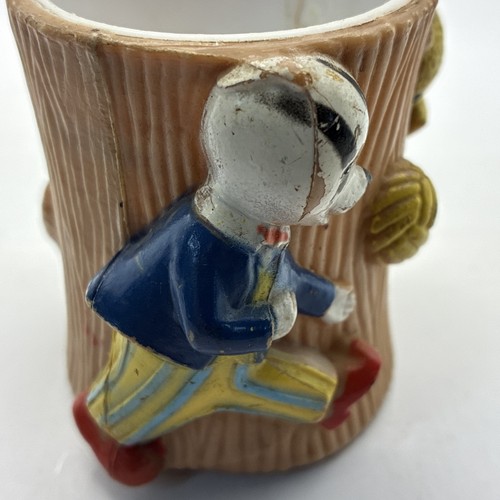 Vintage Rupert Bear Egg Cup - Beaverbrook Newspaper Ltd 1972 Plastic - Picture 5 of 9