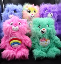 2025 Care❤Bears "SUPER FUZZY" Edition 14" Plush Doll "You Pick" - New Open Bag