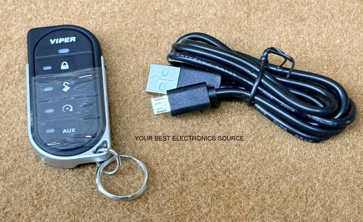 Viper 7857V 2-Way LED Remote Control - Black for sale online | eBay
