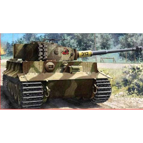 Carro Armato Tiger I Late Version (Include Fotoincisioni) Kit 1:35 Academy Kit M-image