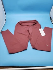 Alo Yoga High-Waist Airbrush Leggings Mars Clay Size Large L NWT Sculpting Matte