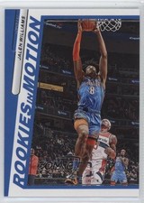 2022-23 Panini Photogenic Rookies in Motion Jalen Williams #9 13rg