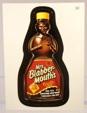 2010 Topps Wacky Packages All New 7th Series Mrs. Blabber Mouth's #32