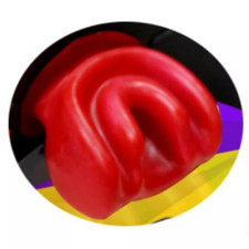 Latex Rubber Hood with Removable Eyes&Mouth Mask&Back Zip Fetish Club Wear 0.4mm