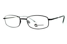 NEW MODERN OPTICAL VERN BLACK AUTHENTIC EYEGLASSES MEN'S FRAMES 52-20-135MM RX