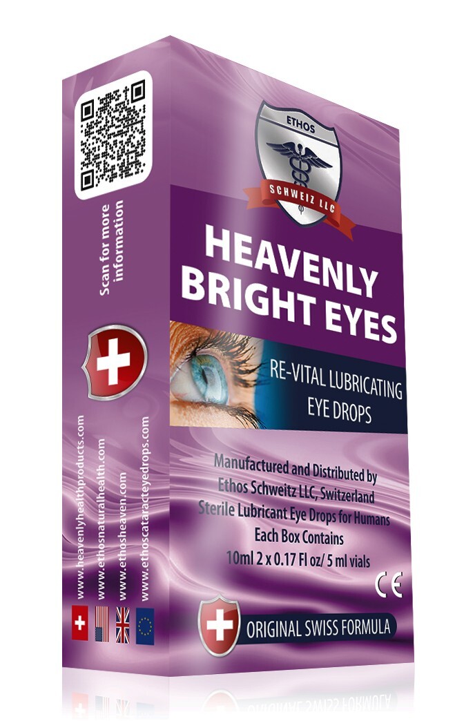 Ethos Heavenly Re vital Eye Drops Revitalizes eyes; soothes dryness Irritations