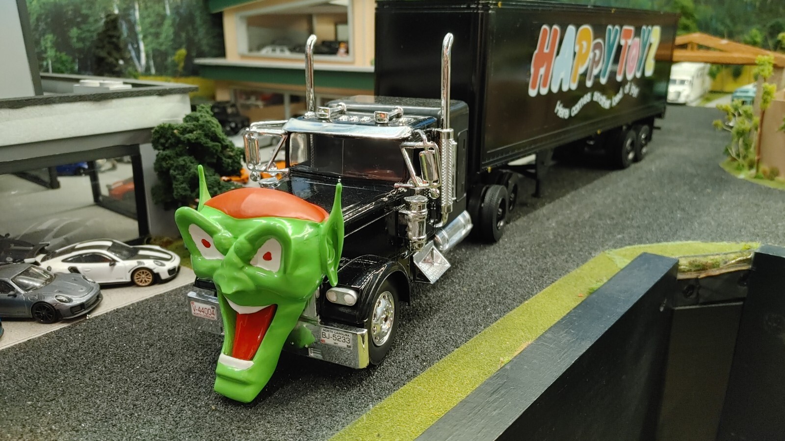 1/32 new ray custom Maximum Overdrive Happy Toyz TRIBUTE Truck😮..built to order eBay