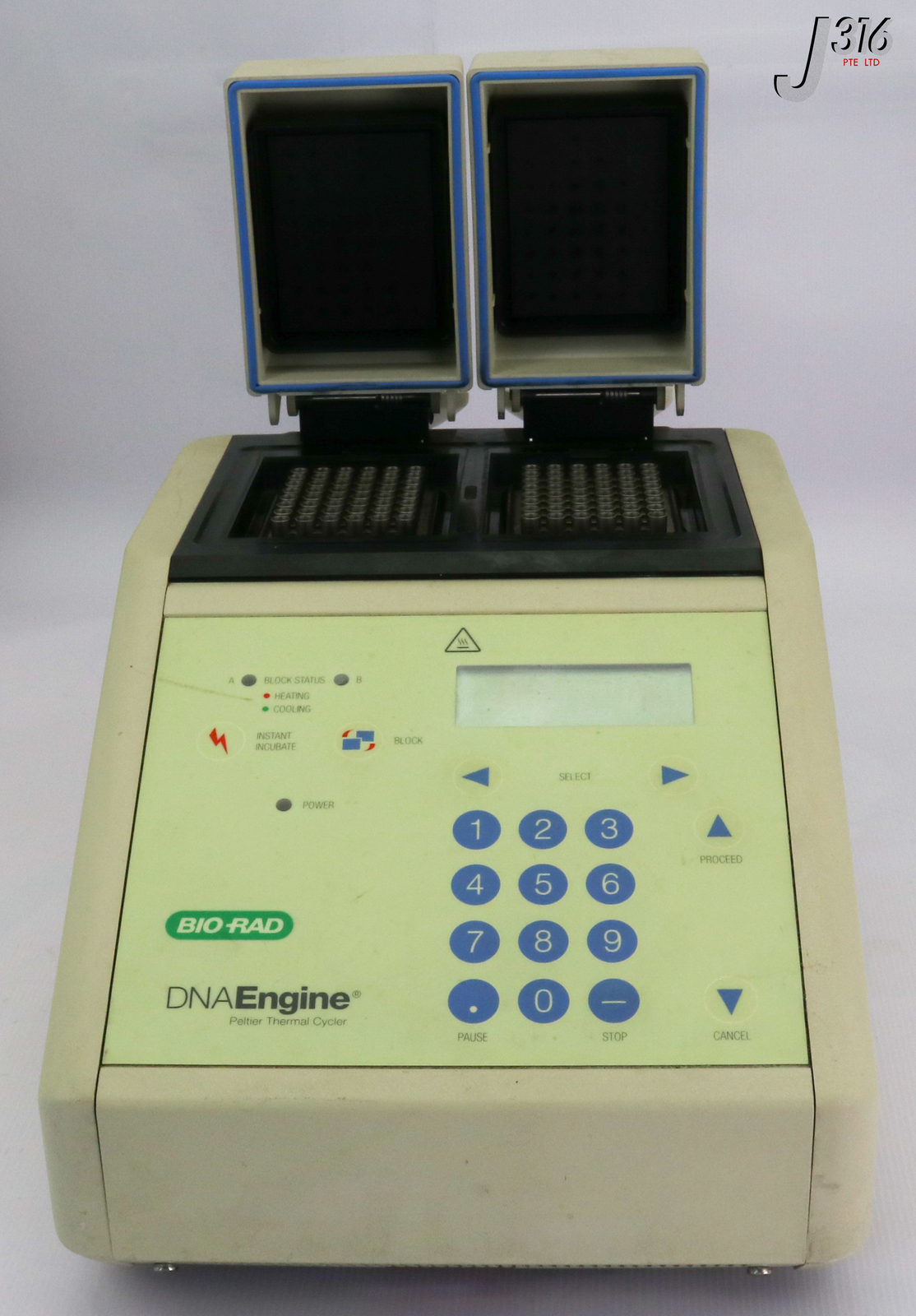 17751 BIORAD DNA ENGINE THERMAL CYCLER W/ ALD1244 ALPHA UNIT BLK PARTS