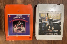 The Greatest Hits Of Frankie Valli Four Seasons - set of 2 - 8 Track Tapes K-Tel