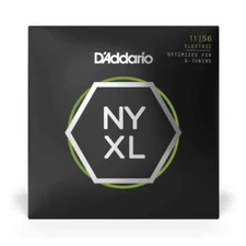 D'Addario NYXL1156 Nickel Wound Medium Top/Extra Heavy Bottom Electric Guitar St