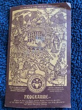 1971 ANNUAL RENAISSANCE PLEASURE FAIRE/FAIR ORIGINAL PROGRAM RARE Agoura Calif