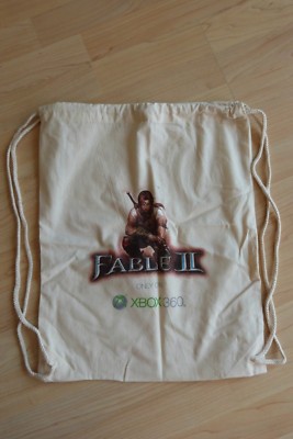 Fable II Beutel Bag Tasche Rucksack Leinentasche
