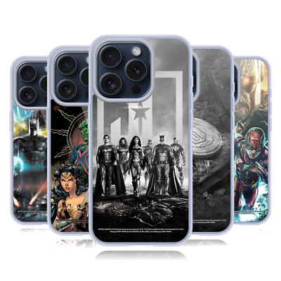 ZACK SNYDER'S JUSTICE LEAGUE SNYDER CUT GRAPHICS GEL CASE APPLE iPHONE PHONES