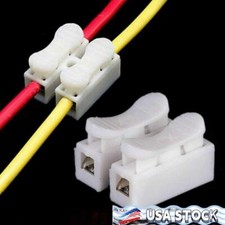 2-Pin Electrical Cable Connectors CH2 Quick Splice Lock Wire Terminals 50/100PCS