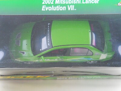 ERTL 2002 Mitsubishi Lancer Evolution VII American Muscle Greddy 1