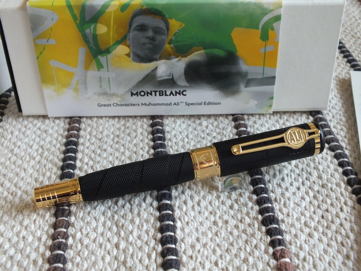 Montblanc 2024 Great Characters Muhammad Ali 14K Fountain Pen DHL