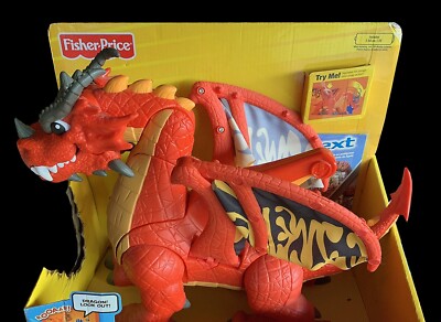 New 2012 Fisher Price Mattel Imaginext Eagle Talon Castle Dragon