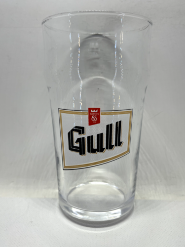 Olgerdin 1913 Eglis Gull Icelandic Beer Glass Vintage Imperial Pint Glass Rare - Picture 1 of 5
