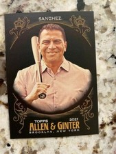 2021 TOPPS ALLEN GINTER X BASEBALL BASE CARD REPORTER JESSE SANCHEZ #260
