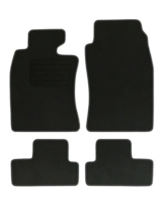 Velours Fußmatten für BMW Mini Cooper I R50 Bj. 2001   2006 Automatten NEU BASIC