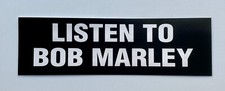 Pegatina de vinilo Bob Marley calcomanía parachoques de coche reggae One Love 1,75" X 6" (506)