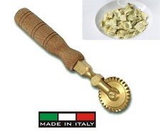 Rotella per  pasta artigianale in ottone speciale per PLIN mm.3 (made in Italy)