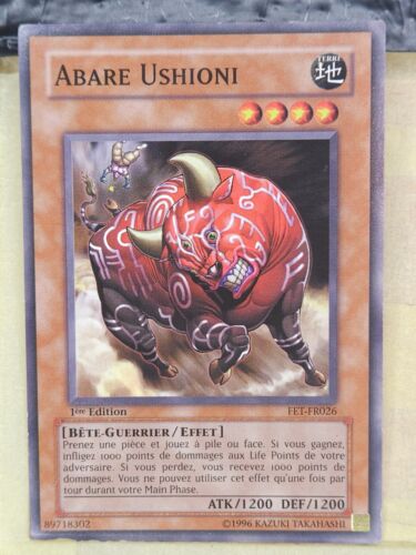 Carte Yu-Gi-Oh! Abare Ushioni -- FET-FR026 - Photo 1/1