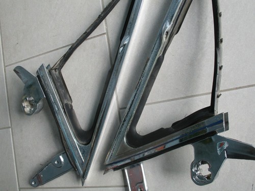 COPPIA TELAIO DEFLETTORE FORD MUSTANG GT FASTBACK 1967 - 1968 - ORIGINALI - Imagen 2 de 2